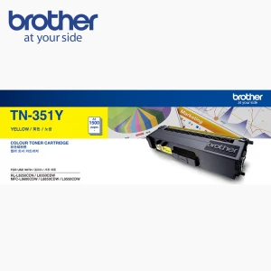 BROTHER 兄弟牌 TN-351Y 原廠黃色碳粉匣 適用機種:HL-L8250CDN、L8350CDW 、L8600CDW、L8850CDW、L9550CDW