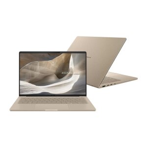 ASUS 華碩Zenbook A14系列 UX3407QA-0242D26100 14吋沙暮金 時尚極致纖薄筆電 X1-26-100/16G/512GB/W11